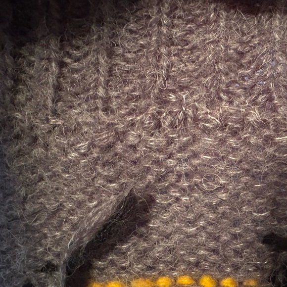 NWT Graphic Zara Knit x Peanuts Woodstock oversized knit sweater-repaired - Picture 15 of 15